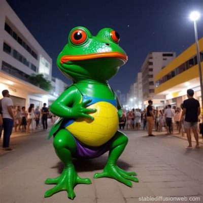  ウーリーオオアマガエル：水辺の魔法使い、夜空を舞う星屑！